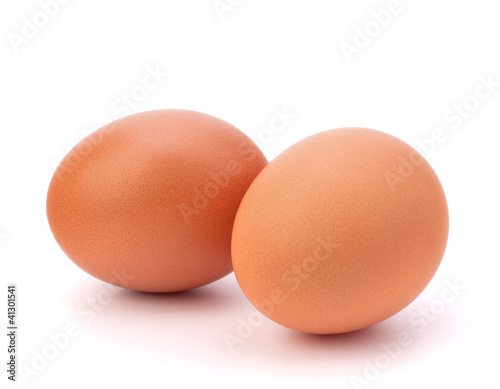 two eggs