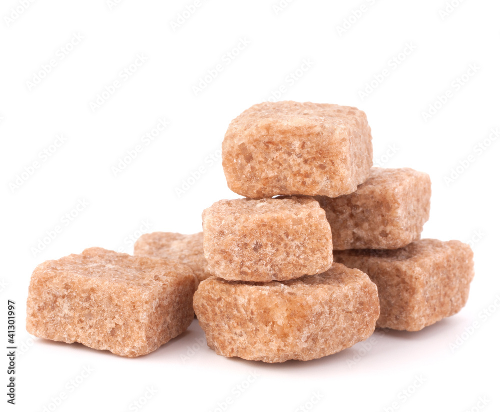 Lump brown cane sugar cubes Lump brown cane sugar cubes