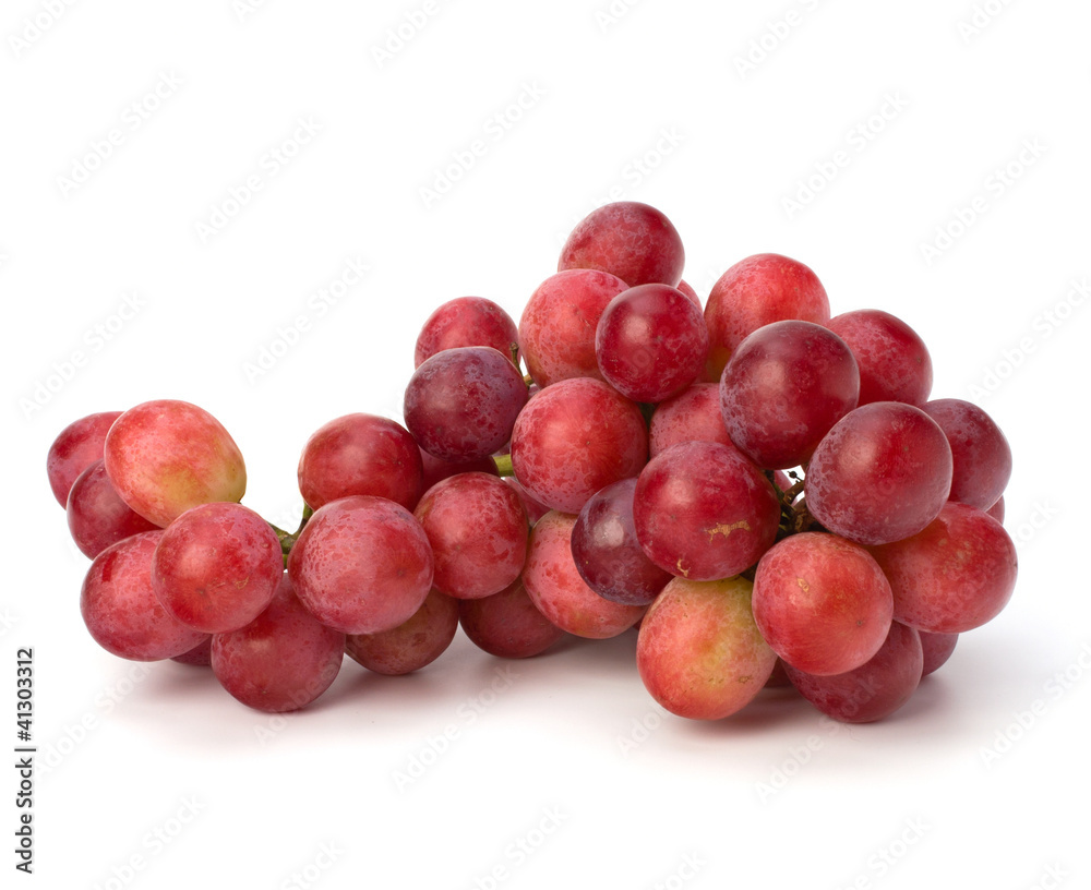 Perfect bunch of red grapes Perfect bunch of red grapes