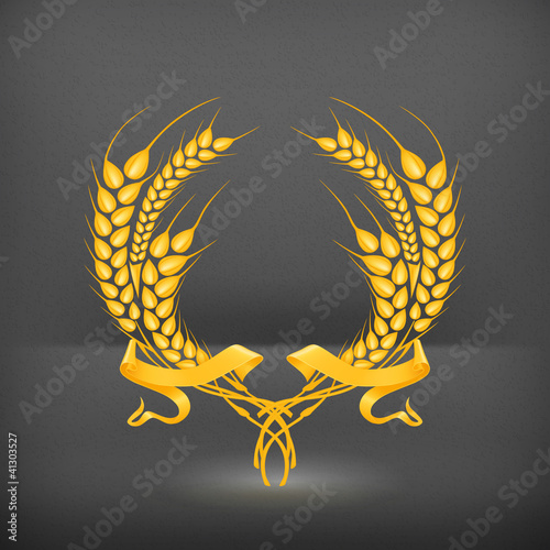 Wheat wreath
