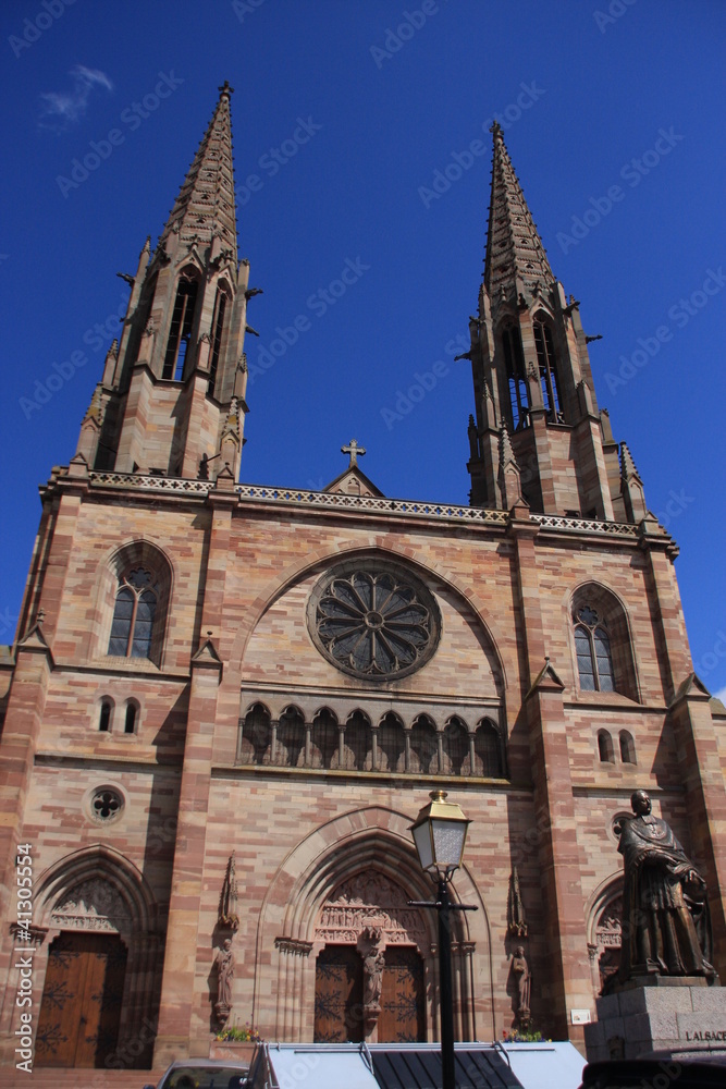 La cathédrale d'Obernai