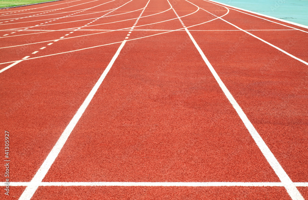 Fototapeta premium sport running track
