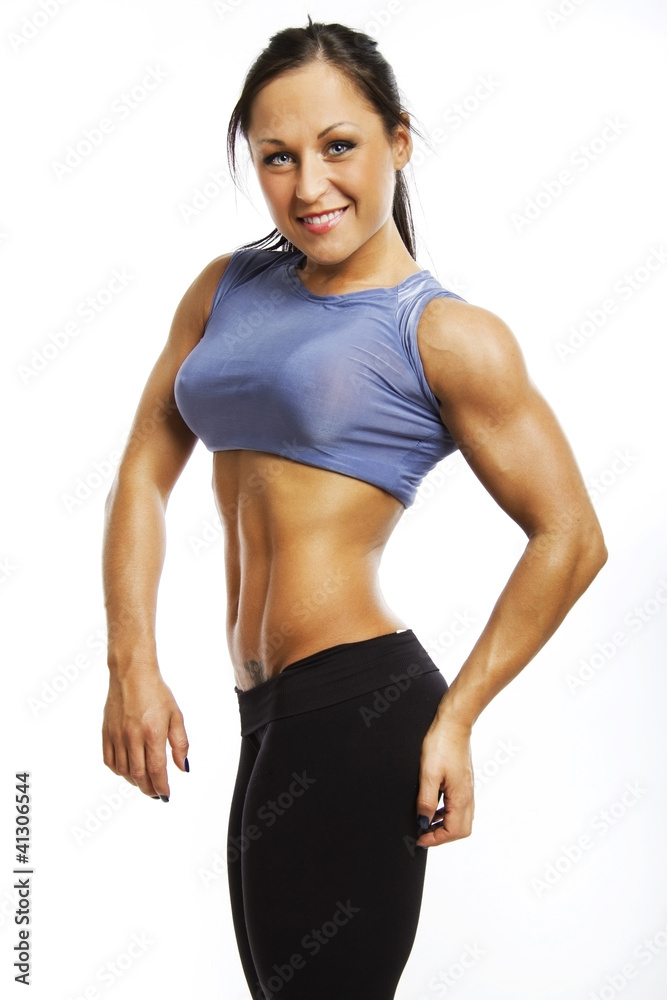 Image of muscle woman