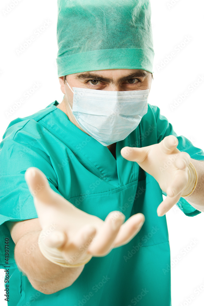 Portrait surgeon man Portrait surgeon man