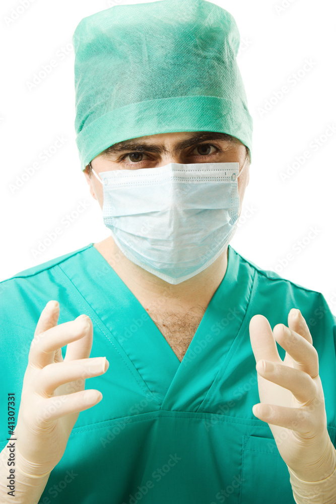 Portrait surgeon man Portrait surgeon man
