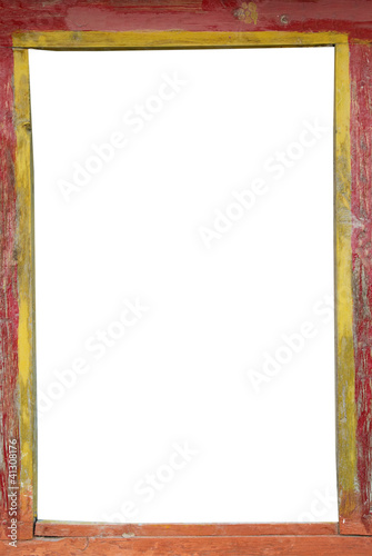 Tibetan wooden frame