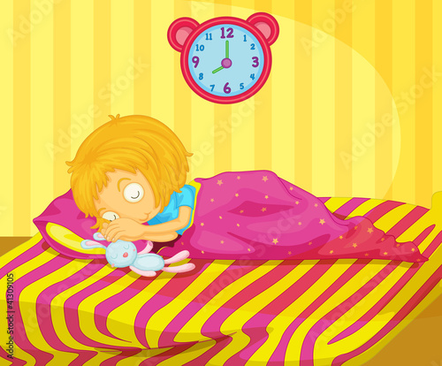 Girl sleeping