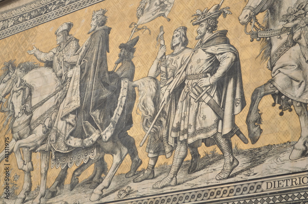 Procession of Princes in Dresden