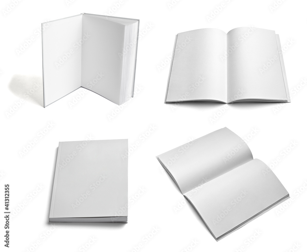leaflet notebook textbook white blank paper template leaflet notebook textbook white blank paper template