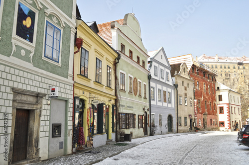 Fototapeta Naklejka Na Ścianę i Meble -  The old streets.