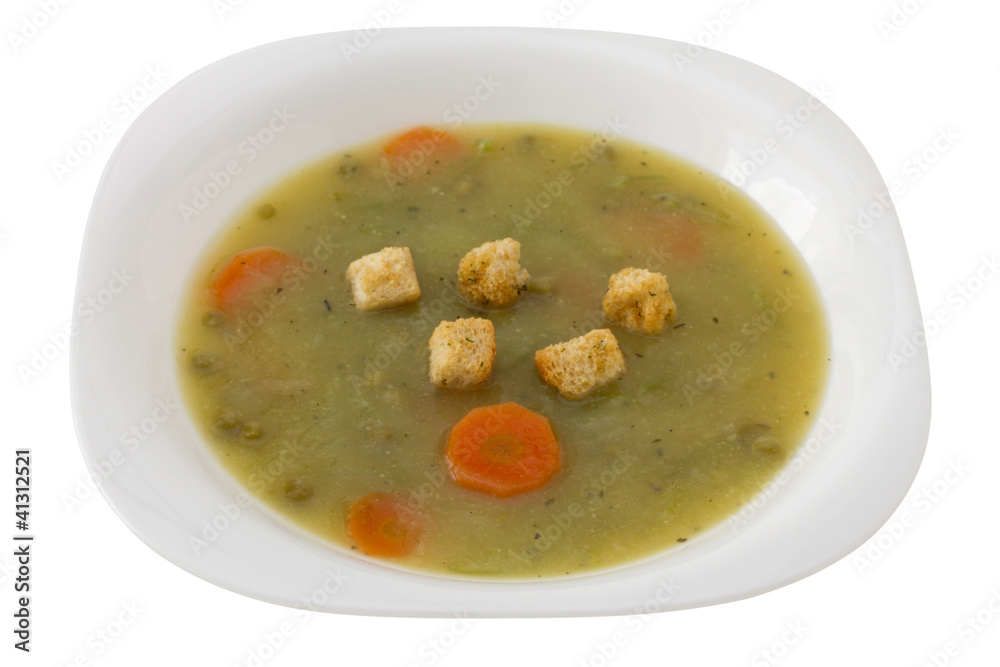 vegetable soup with beans and carrot vegetable soup with beans and carrot