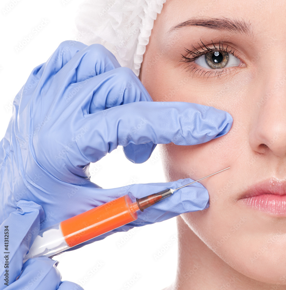 Cosmetic botox injection in face Cosmetic botox injection in face