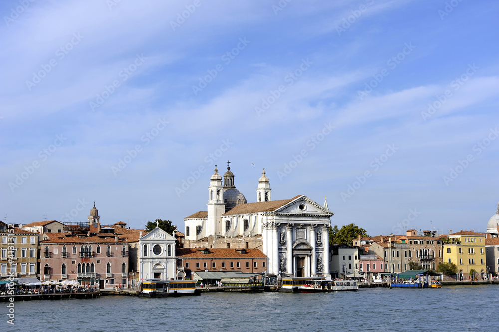 Venise depuis la canal de la Guidecca