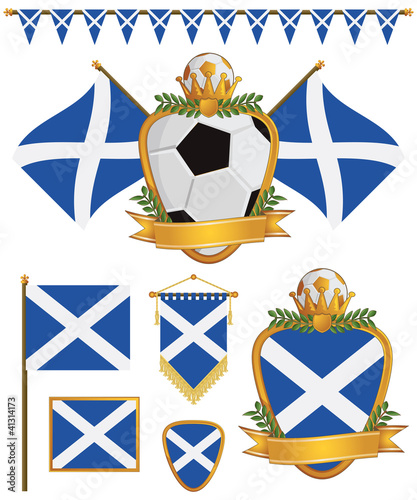 scotland flags