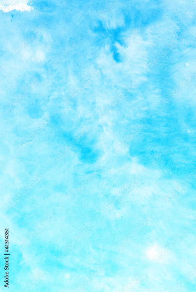 Fototapeta premium Summer Spring background, painted in watercolor