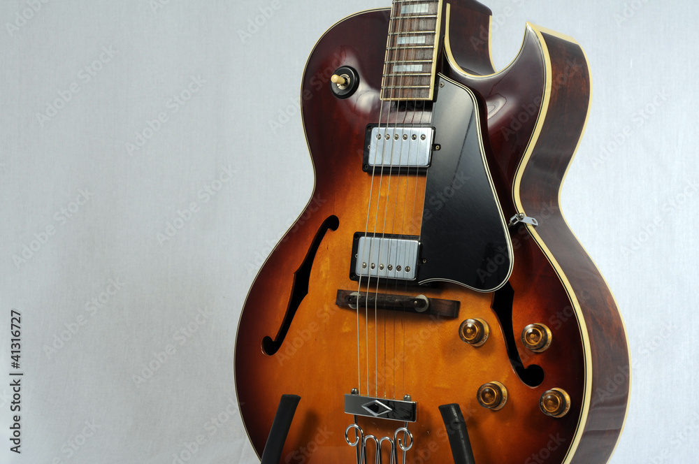 Fototapeta premium guitare jazz