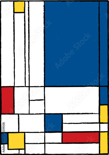 Cubist painting