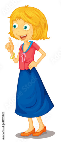 young woman