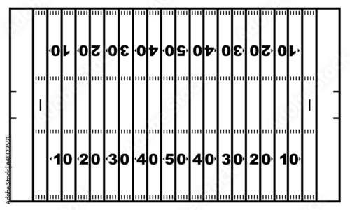American football field