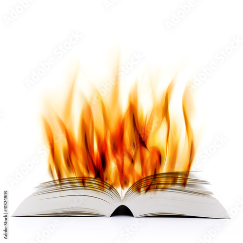 Brennendes Buch