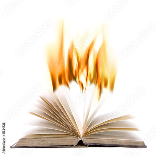 Brennendes Buch