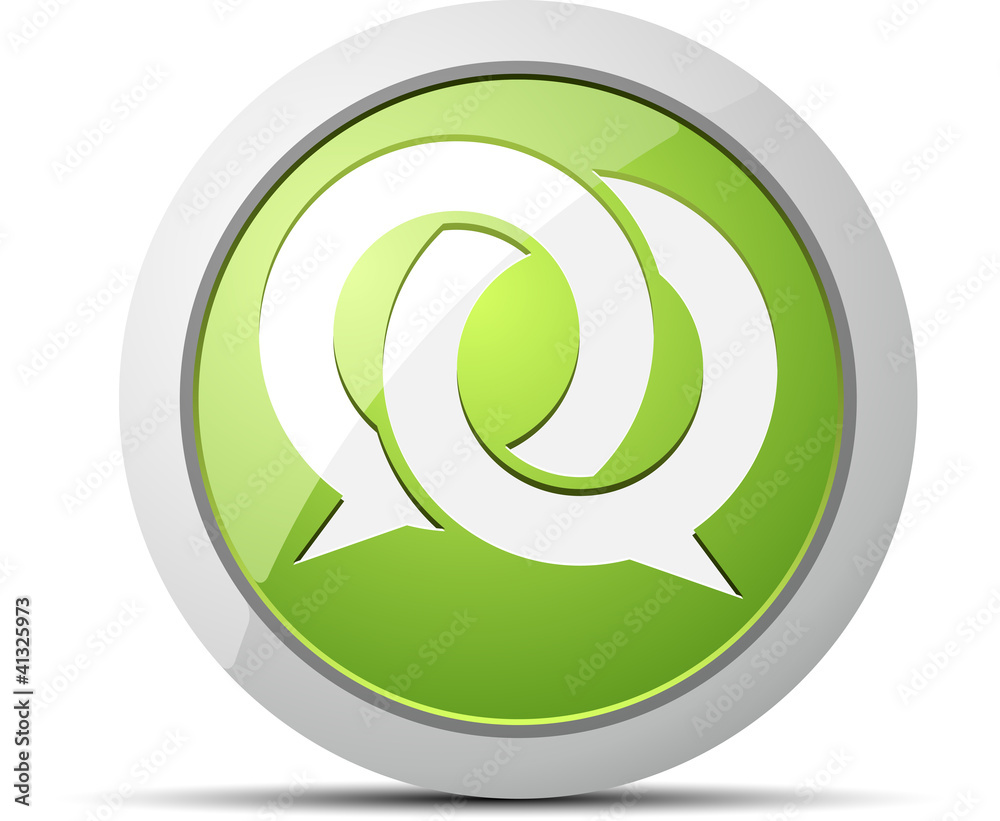 Blog/chat/forum button Blog/chat/forum button