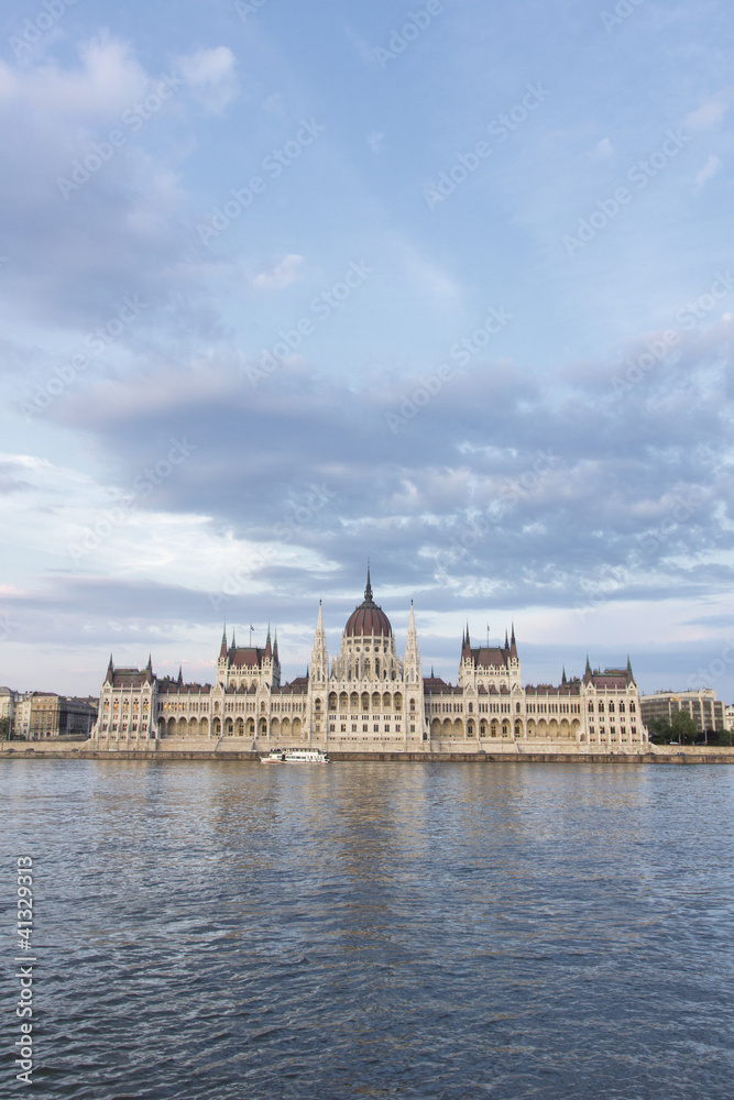 budapest parliament (vertical panorama)