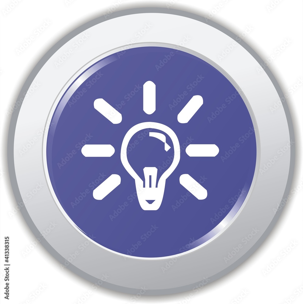 Obraz premium bouton idée