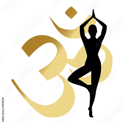abstract yoga background