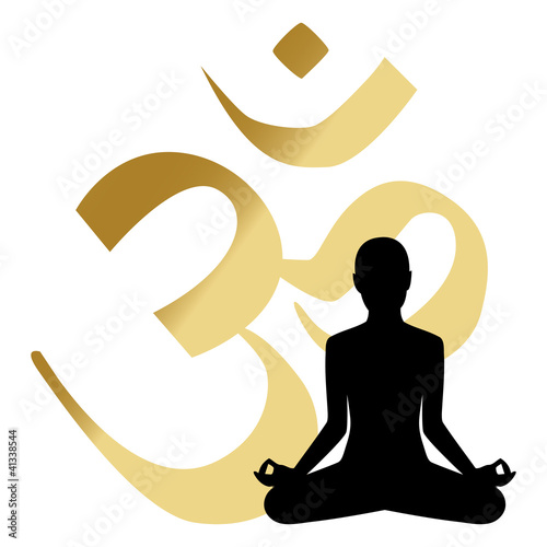 abstract yoga background