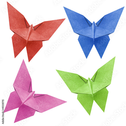Origami butterfly Recycle Papercraft