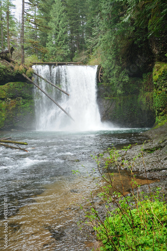 Beautiful upper north waterfall