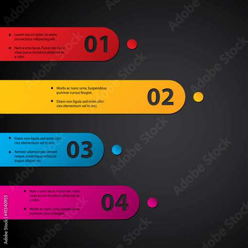 Color labels with grades