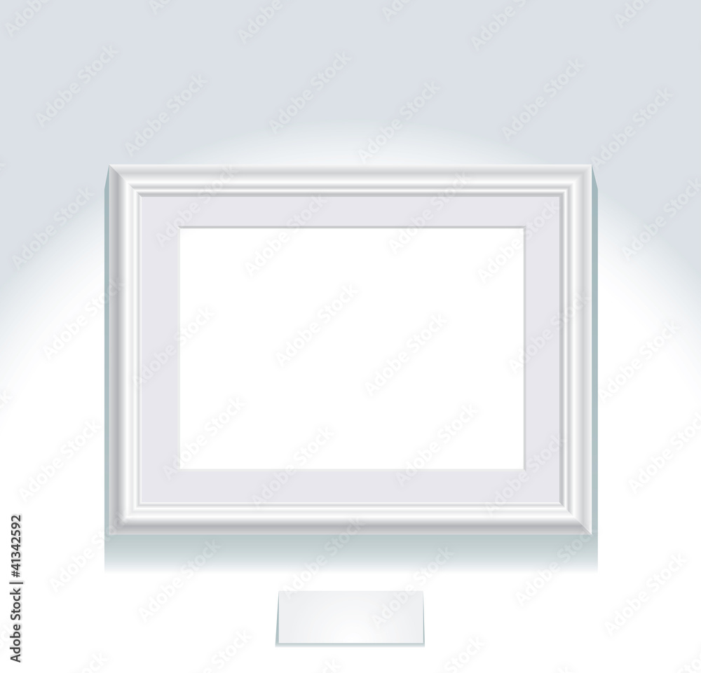 white frame spot white frame spot