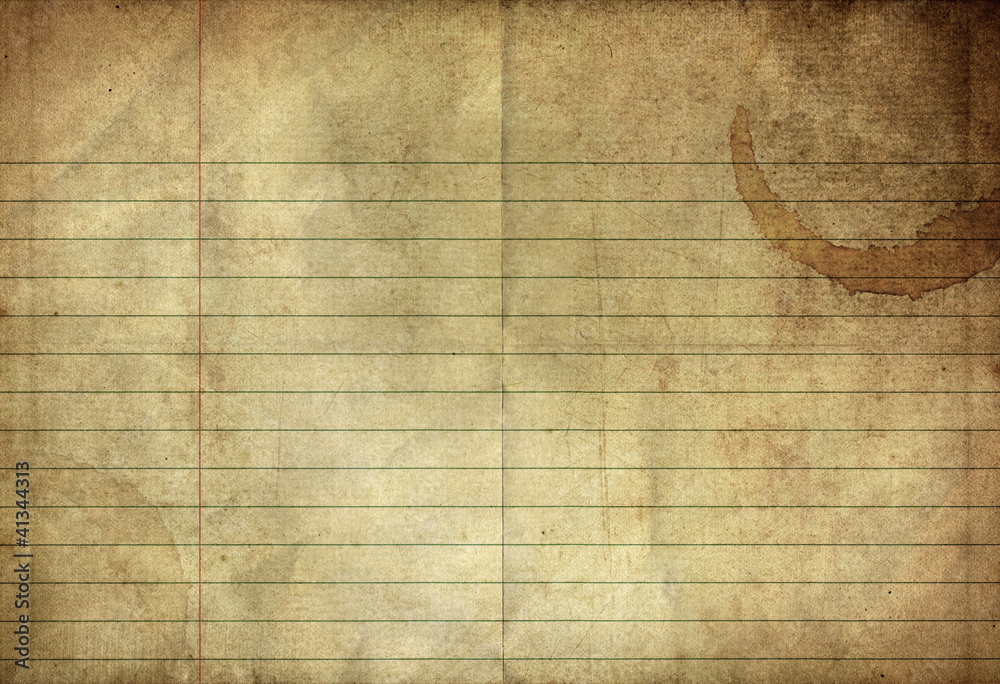 Fototapeta premium Vintage Blue and Red Lined folding grunge paper background