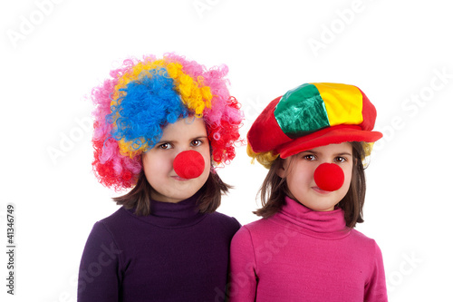 Cute little clowns