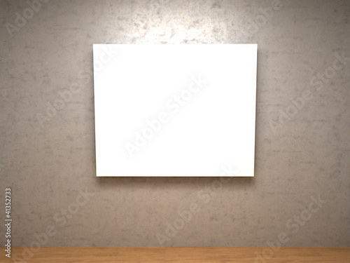 white pictures in a room