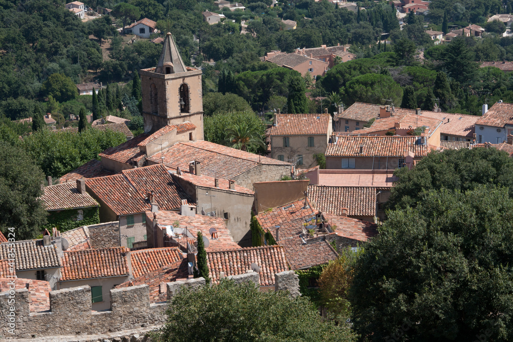 Village of Grimaud, Cote d'Azur, Provence, France