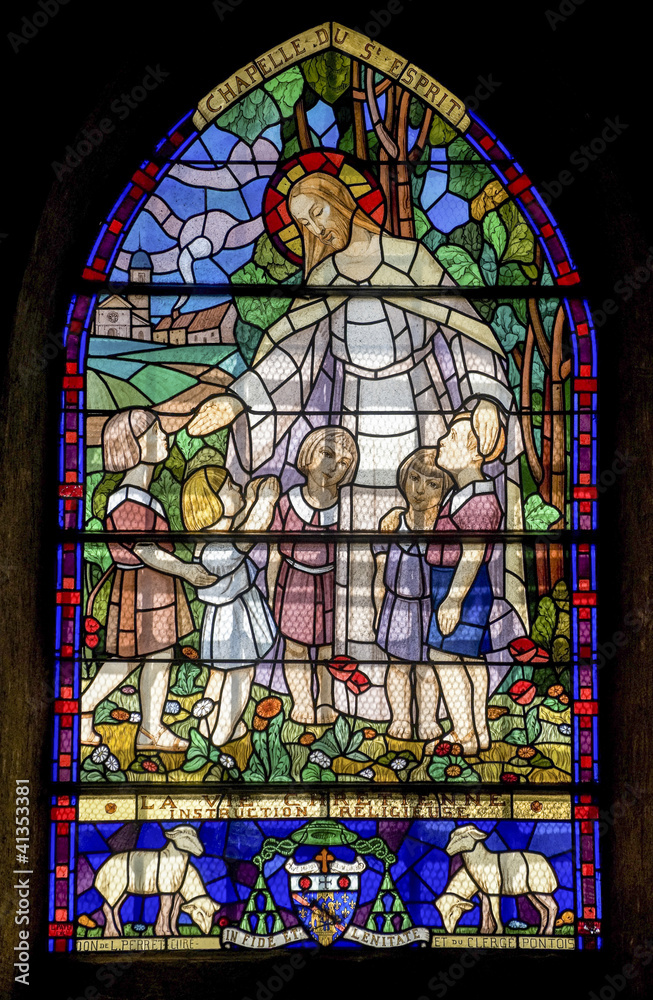 Pont-de-Beauvoisin - Stained glass