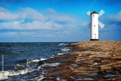 Lighthouse in Swinoujscie photo