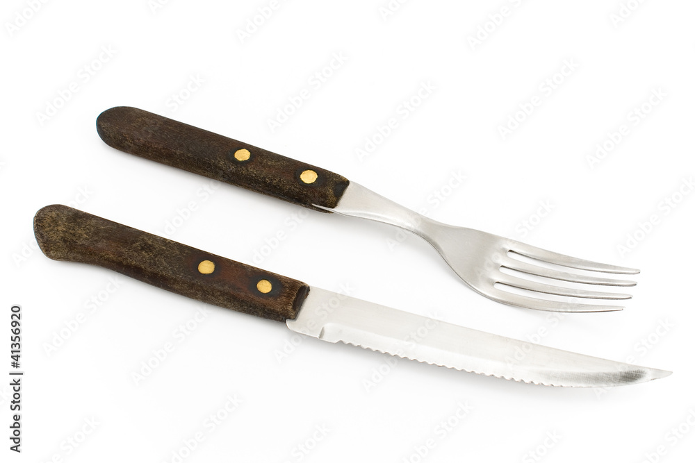 Fork and knife