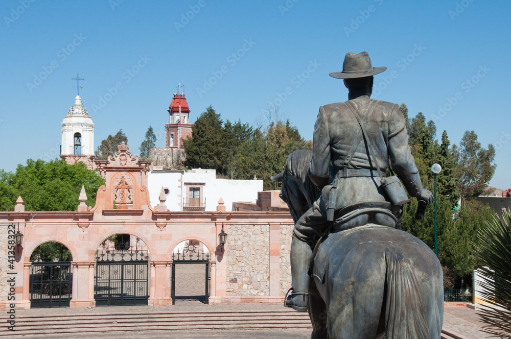Revolution square, La Bufa hill (Zacatecas-Mexico)