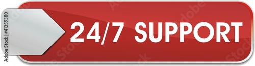 bouton 24/7 support