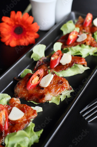 Grill pork, Korean style