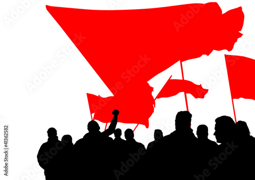 Revolution flag