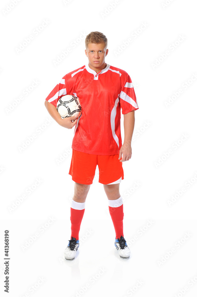 Obraz premium Footballer player