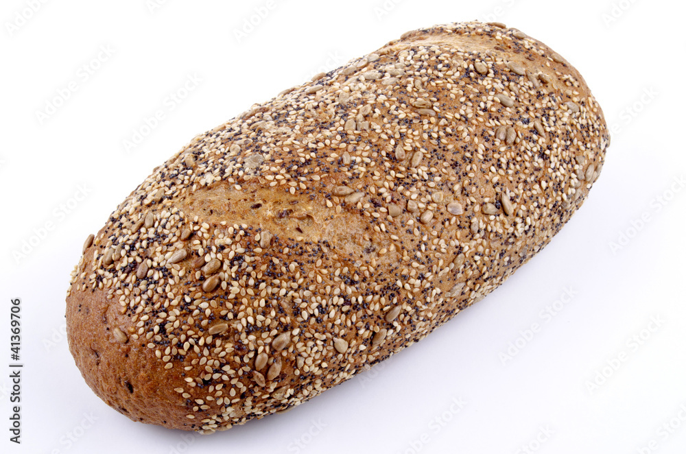 multigrain bread and a bright background multigrain bread and a bright background