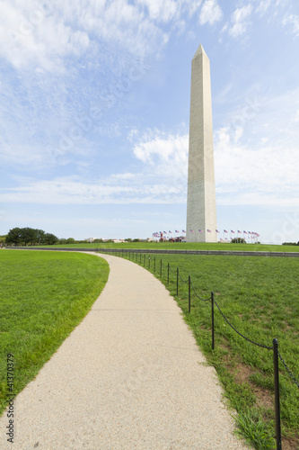 Washington Monument in the National Mall.