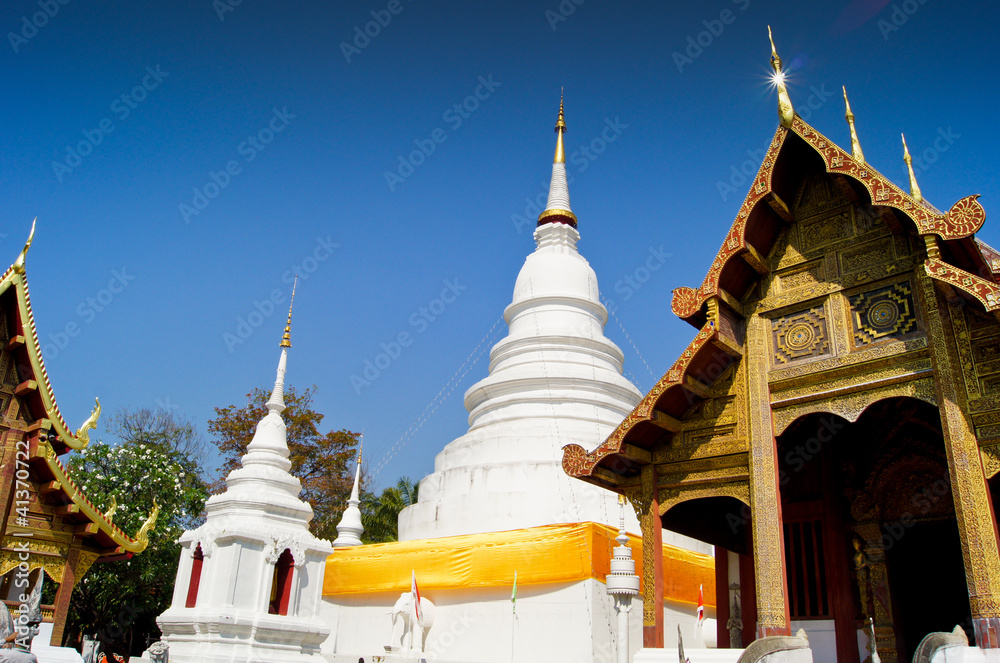 Fototapeta premium Wat Phra Singh in Chiang Mai