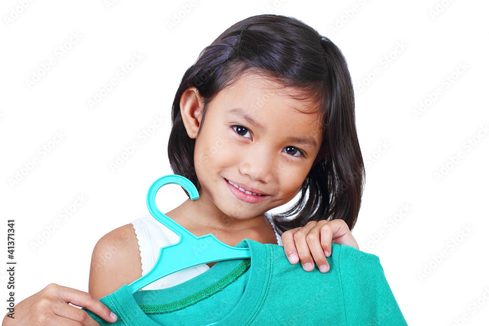 Girl with a shirt Girl with a shirt